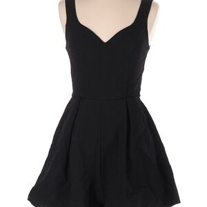 Francesca’s fit and flare black romper